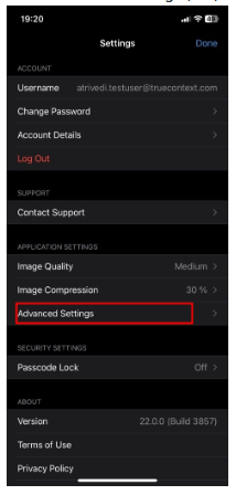 How to send logs to TrueContext support