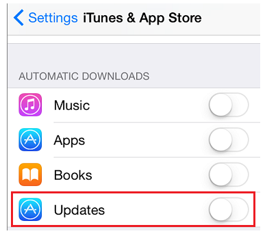 Can I disable automatic updates to the TrueContext app